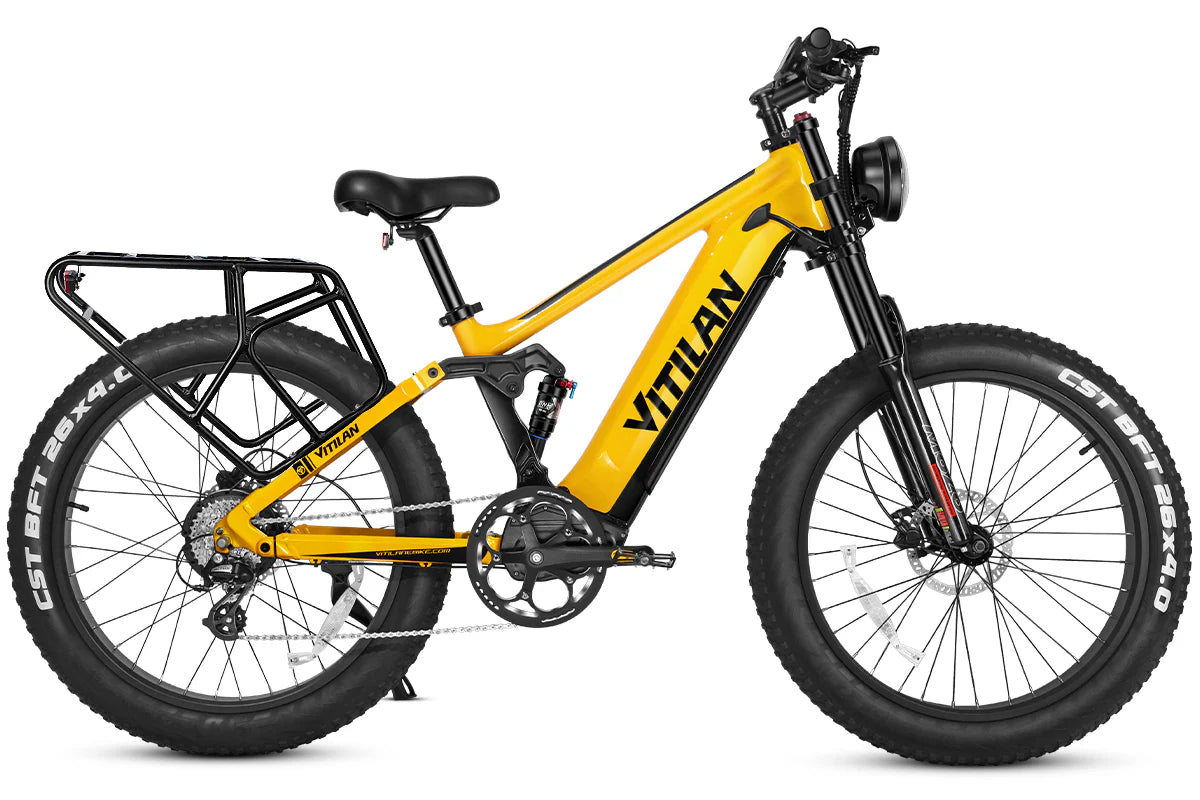 T7 Full Suspension Mountain E-Bike