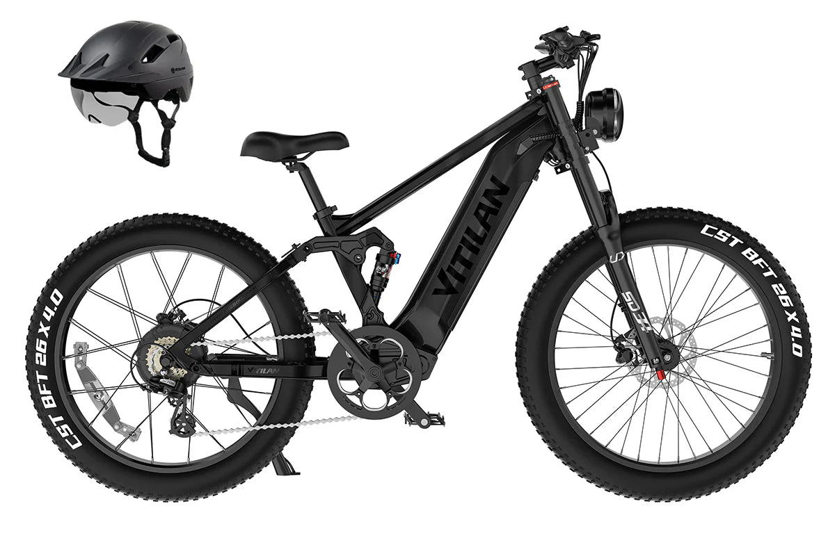 T7 Full Suspension Mountain E-Bike