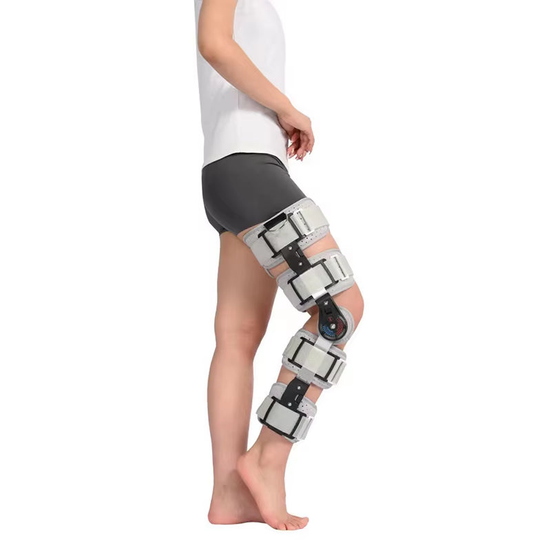 Knee Fixation Brace Rehabilitation Adjustable Knee Brace Leg Fracture Knee Knee Protective Sleeve Portable Safety