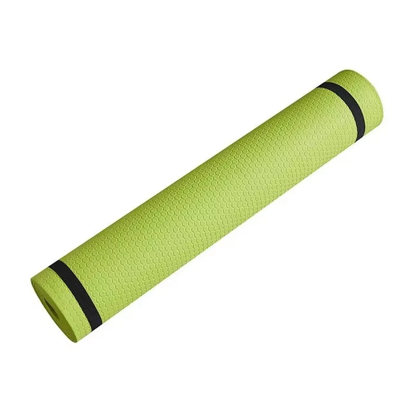 Premium Anti-Slip EVA Yoga Mat – 3MM-6MM Thick Comfort Foam Exercise Mat for Yoga, Pilates, and Fitness