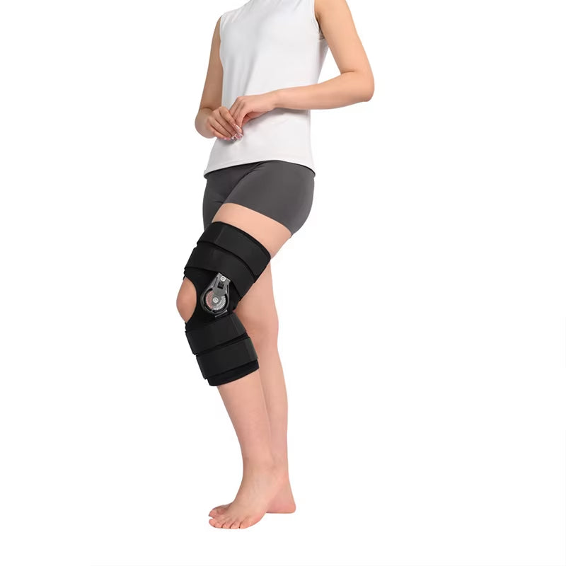 Knee Fixation Brace Rehabilitation Adjustable Knee Brace Leg Fracture Knee Knee Protective Sleeve Portable Safety