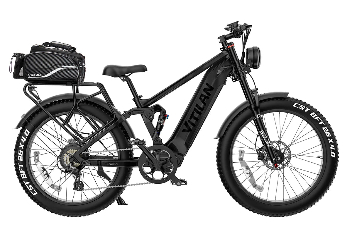 T7 Full Suspension Mountain E-Bike