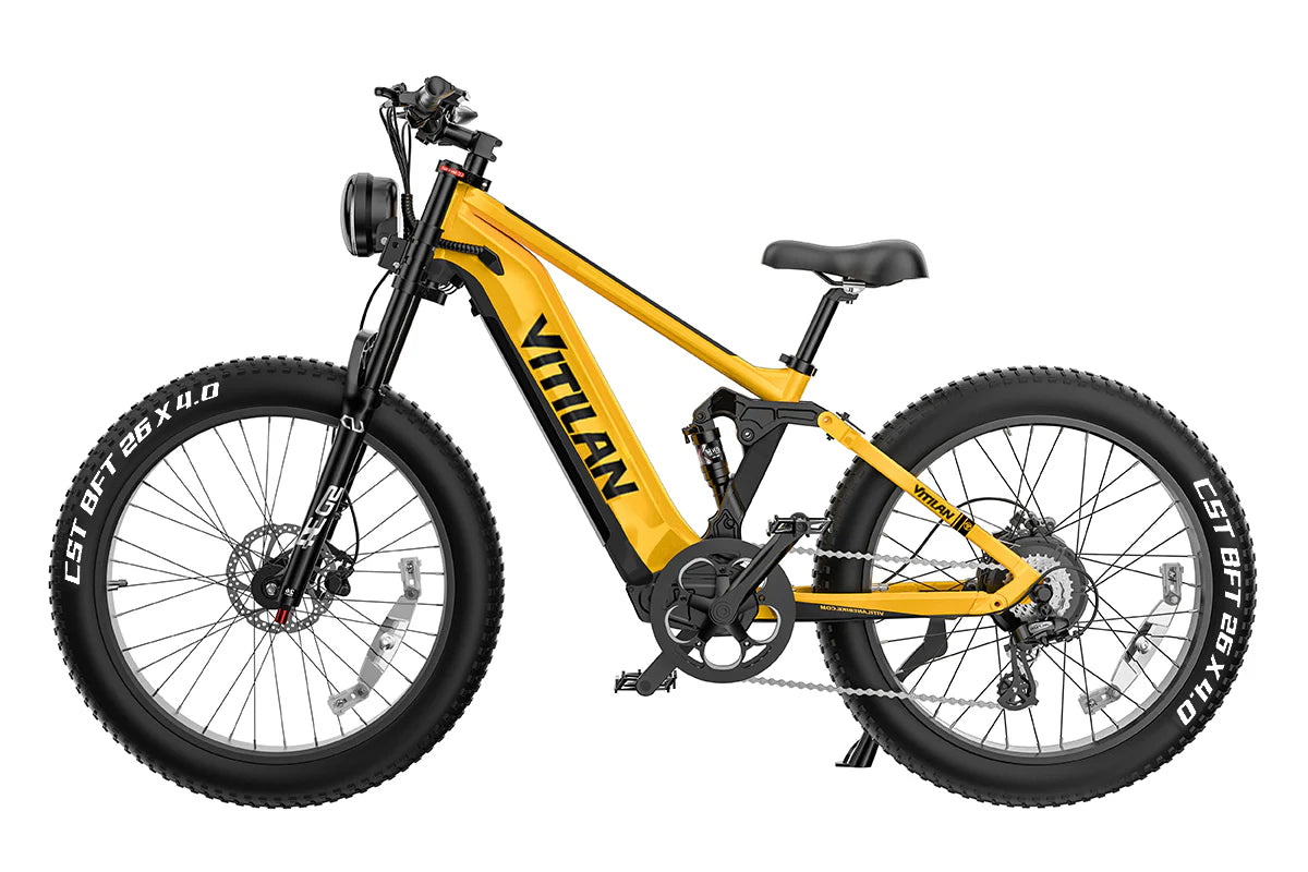 T7 Full Suspension Mountain E-Bike