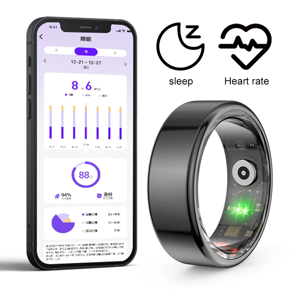 R02 Smart Ring – Advanced Health & Fitness Tracker