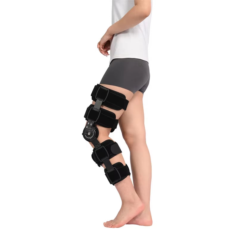 Knee Fixation Brace Rehabilitation Adjustable Knee Brace Leg Fracture Knee Knee Protective Sleeve Portable Safety