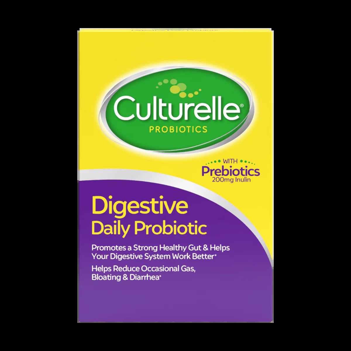 Daily Digestive Probiotic Capsules – 60 Billion CFU for Gut Health, Digestion & Immune Support