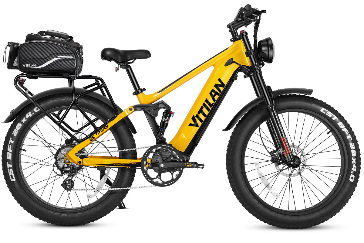 T7 Full Suspension Mountain E-Bike