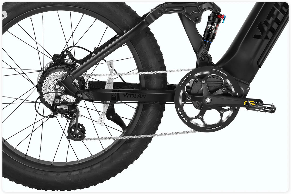 T7 Full Suspension Mountain E-Bike