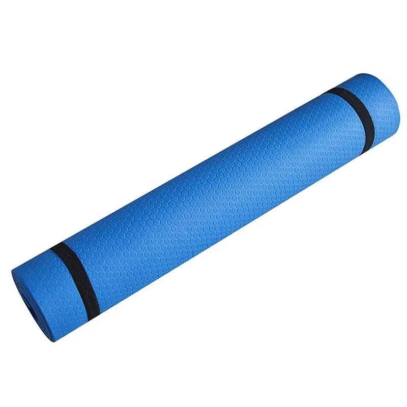 Premium Anti-Slip EVA Yoga Mat – 3MM-6MM Thick Comfort Foam Exercise Mat for Yoga, Pilates, and Fitness