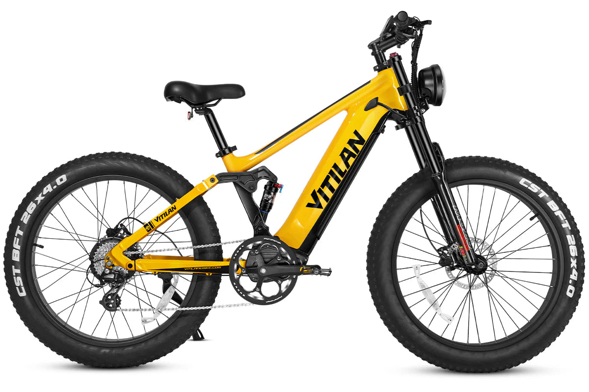 T7 Full Suspension Mountain E-Bike