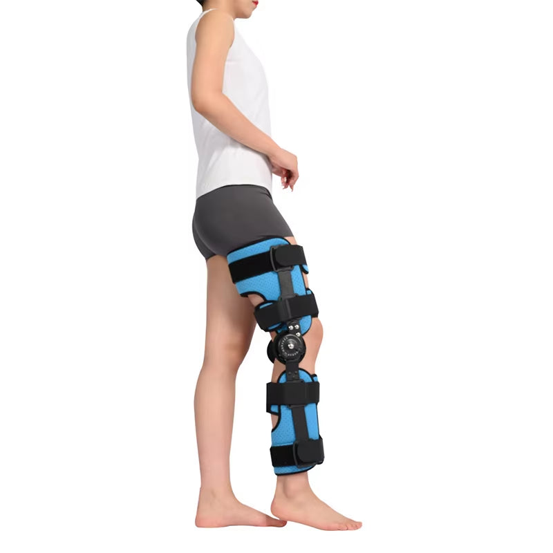 Knee Fixation Brace Rehabilitation Adjustable Knee Brace Leg Fracture Knee Knee Protective Sleeve Portable Safety