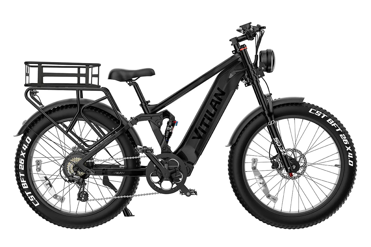 T7 Full Suspension Mountain E-Bike