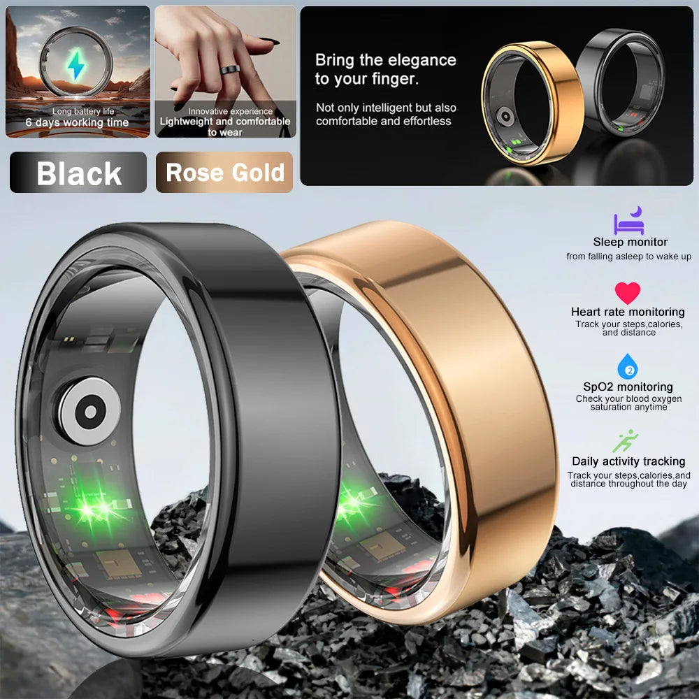 R02 Smart Ring – Advanced Health & Fitness Tracker