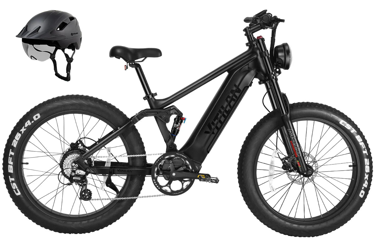 T7 Full Suspension Mountain E-Bike