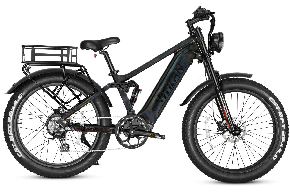 T7 Full Suspension Mountain E-Bike