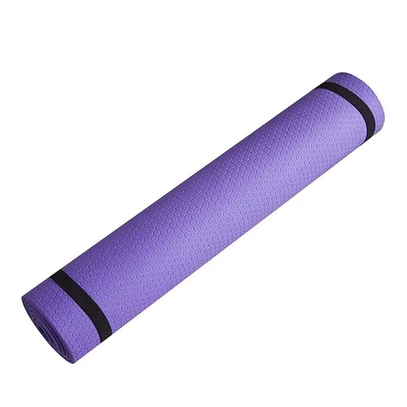 Premium Anti-Slip EVA Yoga Mat – 3MM-6MM Thick Comfort Foam Exercise Mat for Yoga, Pilates, and Fitness