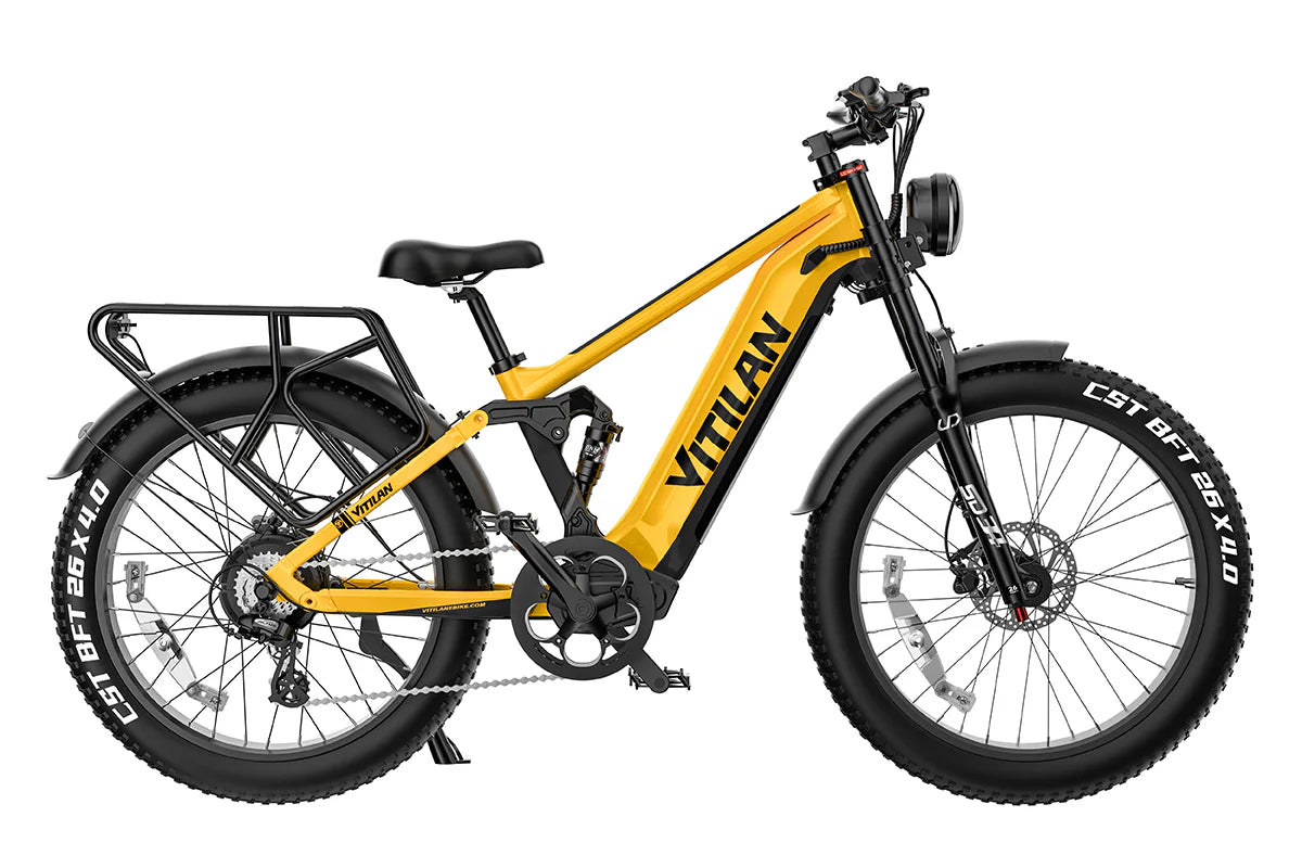 T7 Full Suspension Mountain E-Bike