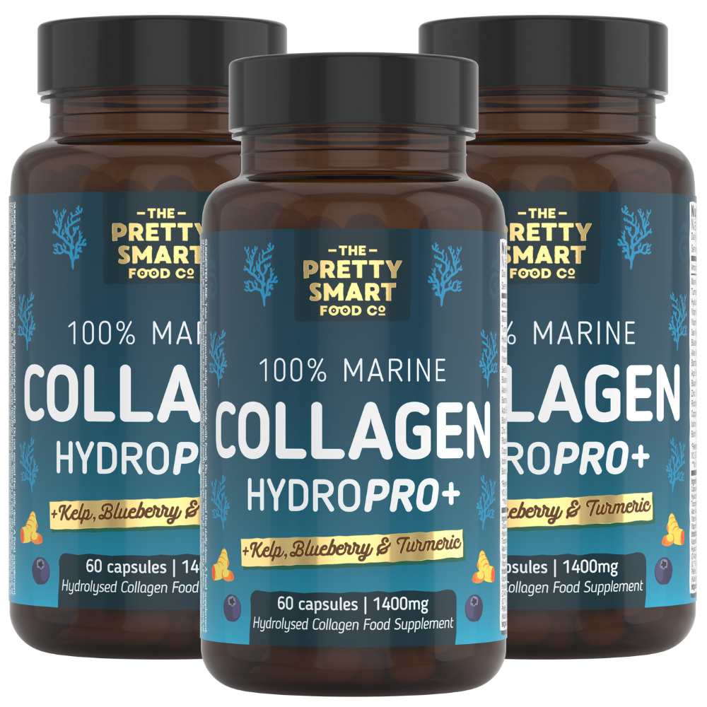 Pure Marine Collagen Capsules – Hydrolyzed for Skin, Hair, Nails & Joint Support