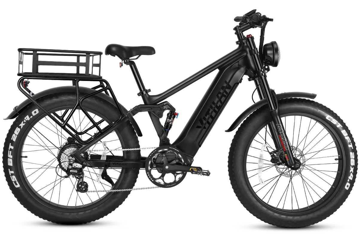 T7 Full Suspension Mountain E-Bike