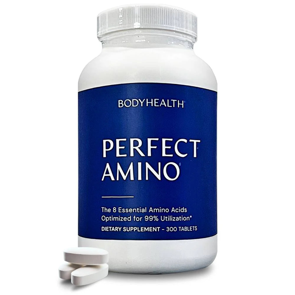 BodyHealth PerfectAmino Tablets – Essential Amino Acids for Muscle Growth, Recovery & Energy