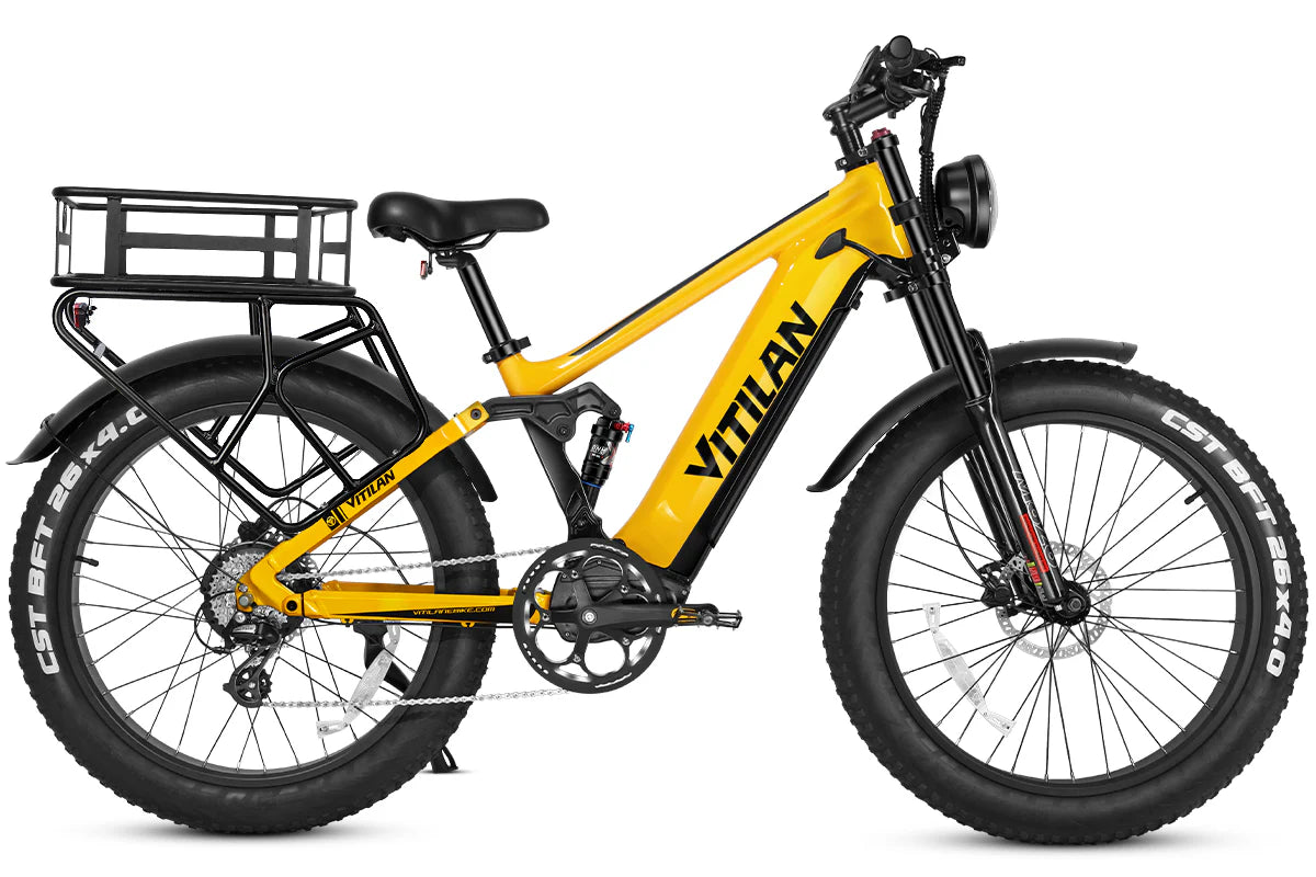 T7 Full Suspension Mountain E-Bike