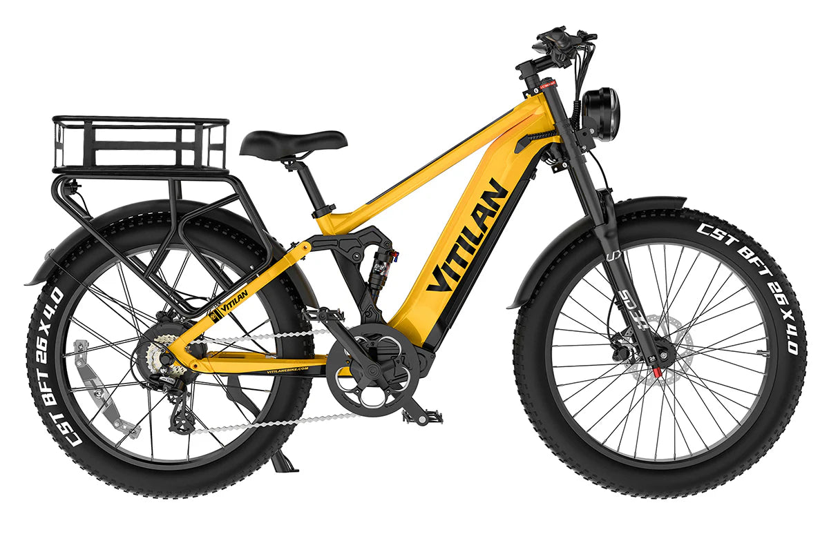 T7 Full Suspension Mountain E-Bike