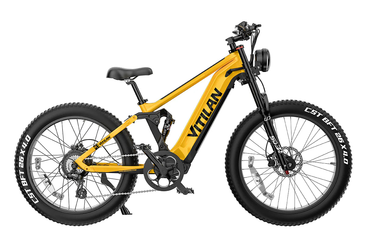 T7 Full Suspension Mountain E-Bike