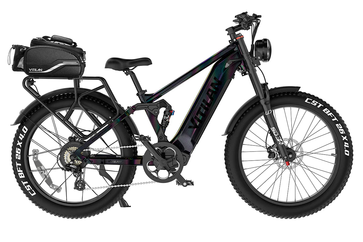 T7 Full Suspension Mountain E-Bike