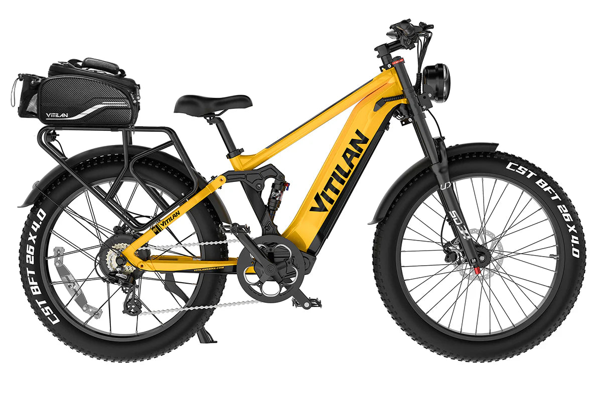 T7 Full Suspension Mountain E-Bike