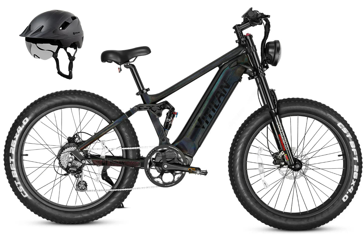 T7 Full Suspension Mountain E-Bike